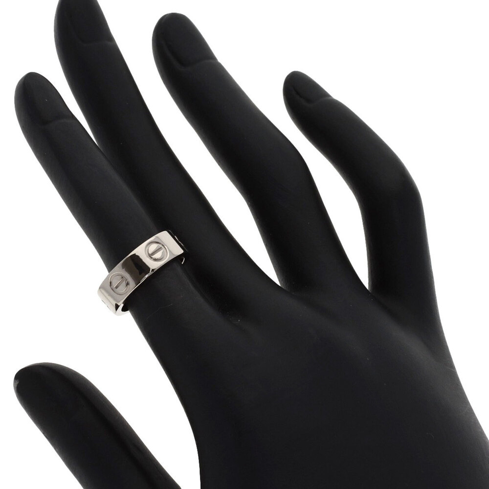Cartier Love Ring #47, 18K White Gold, Women's Ring, CARTIER - Picture 5 of 7